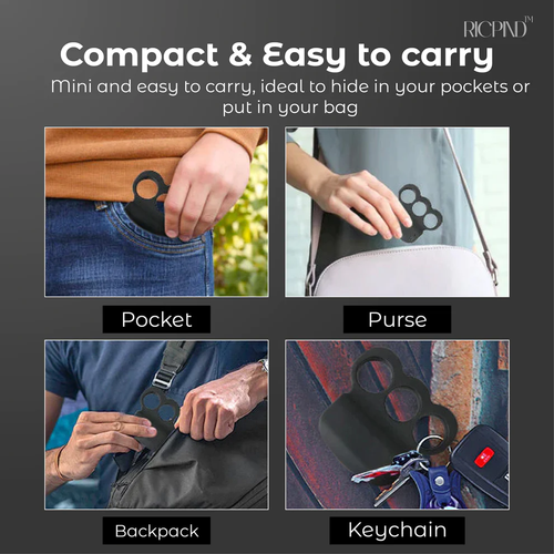 Hot Selling Self‑defense Alarm Portable Finger Ring Safety Device for Solo Walking Outdoor Travel | COD Free Shipping