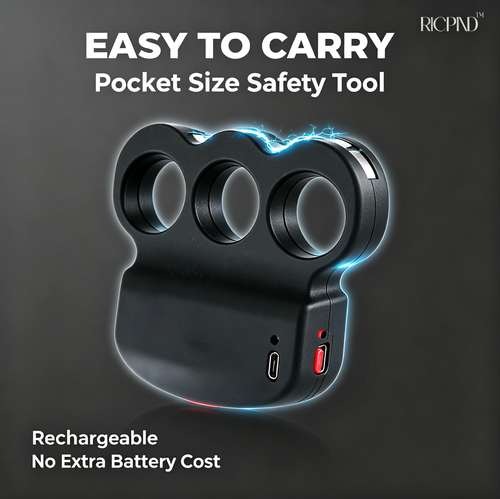 Hot Selling Self‑defense Alarm Portable Finger Ring Safety Device for Solo Walking Outdoor Travel | COD Free Shipping