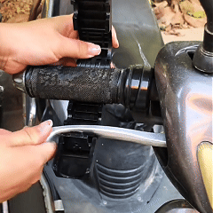 Universal Handlebar Lock for Bikes and Motorcycles