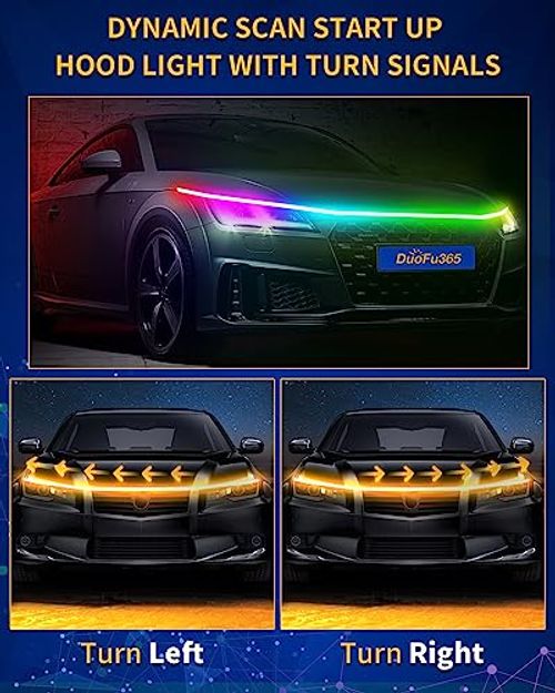 ⚡ Car Decoration LED Light Strip – Stop Your Car Looking Boring at Night, Glow Up for Parties, Weddings & Night Drives