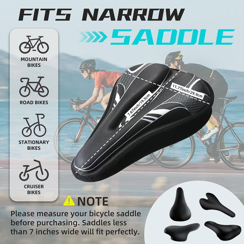 ⚡ Bike Seat Cover – Stop Painful Rides & Sore Sits, Soft Comfort Pad for Daily Commutes, Long Rides & Rough Kenyan Roads