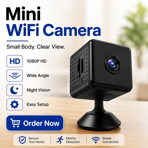 🔥HOT SALE🔥 COD！Home Camera – Night Vision Motion Detect