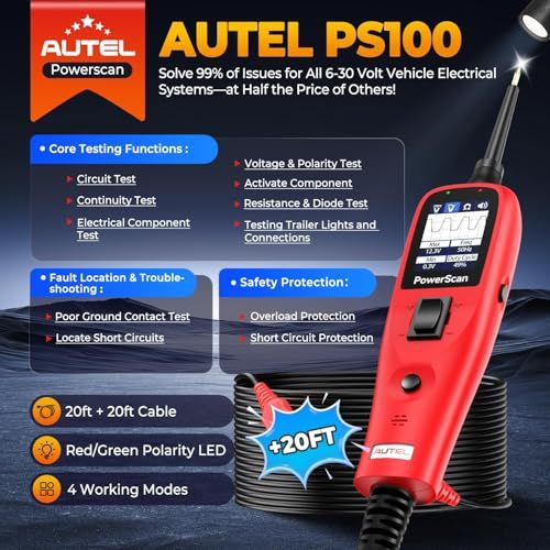 ⚡ Car Diagnostic Scanner – Stop Guessing Why Your Engine Light Is On, Check Fault Codes Yourself at Home or Garage
