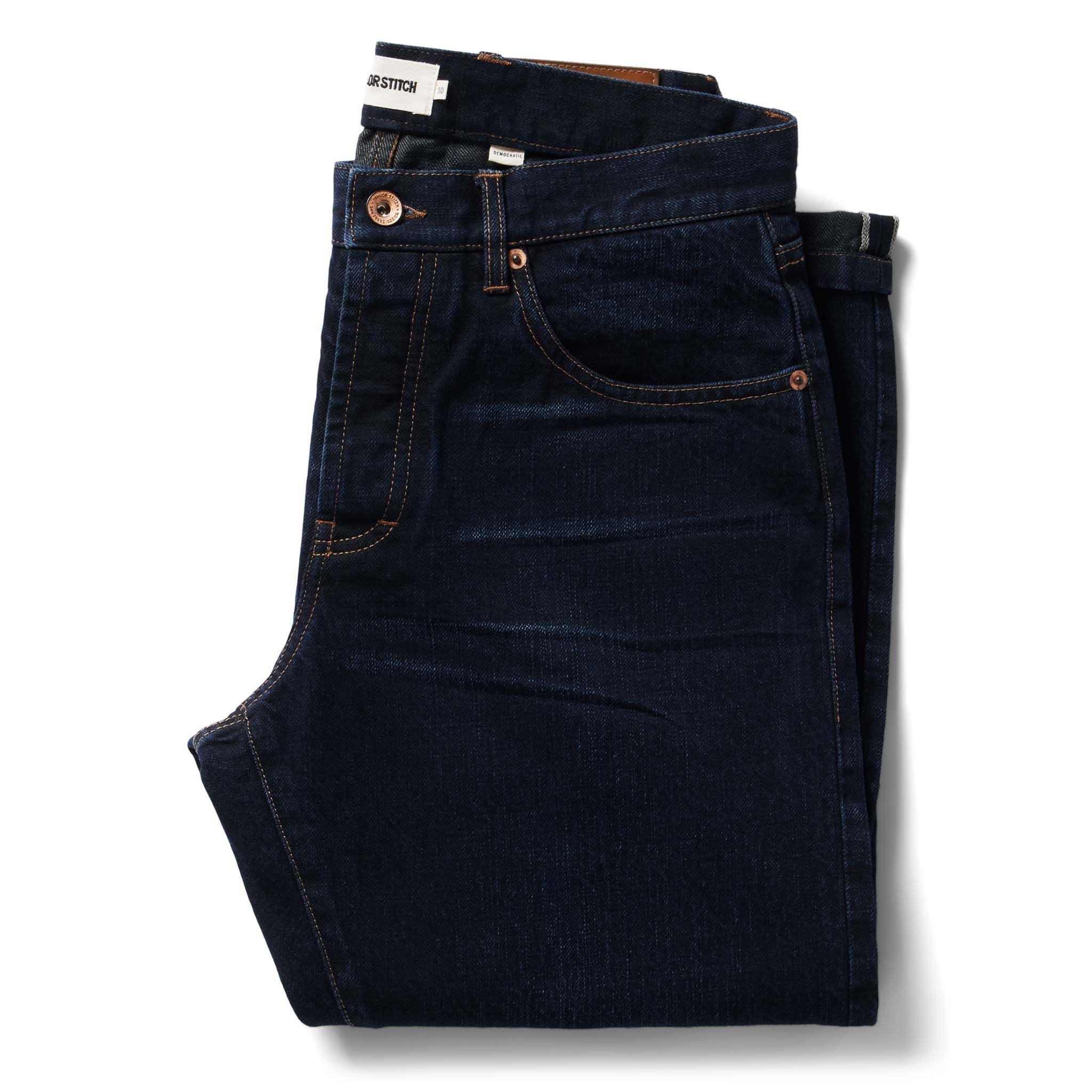 Arnrv Democratic Jean in Wallace Wash Organic Selvage