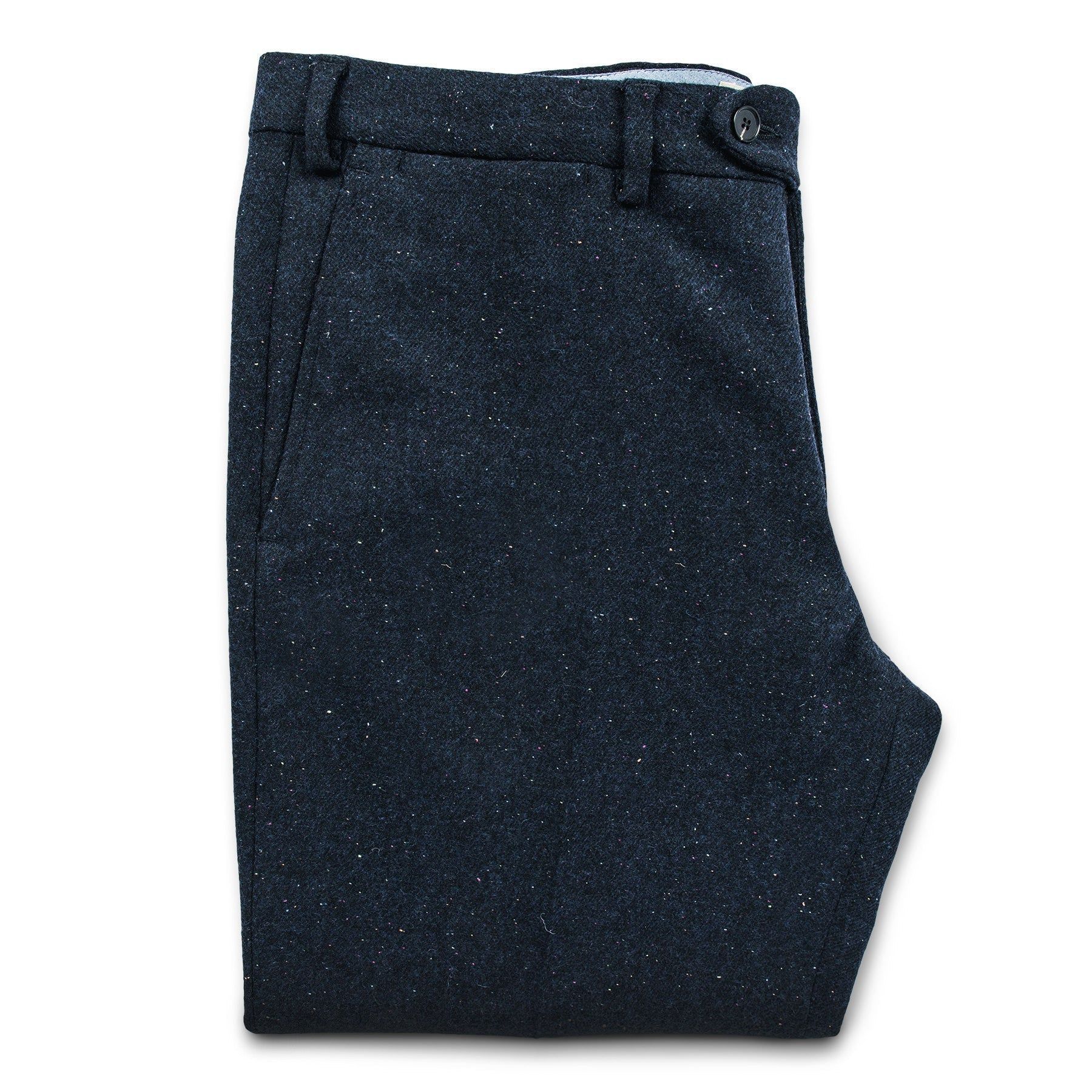 Arnrv Telegraph Trouser in Navy Donegal