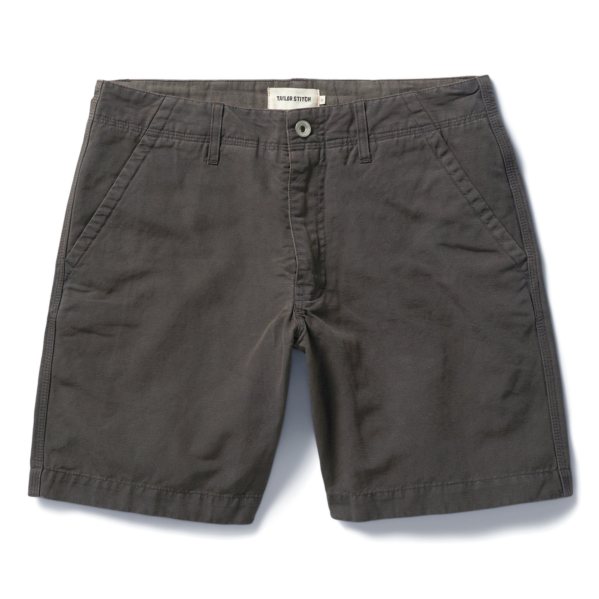 Arnrv Morse Short in Dark Charcoal Linen