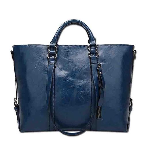 Women's Handbag Crossbody Bag Tote PU Leather Outdoor Office Shopping Zipper Large Capacity Solid Color