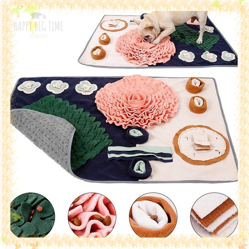 Pet Sniffing Mat Dog Dining Table Blanket Consume Energy Sniffing Decompression Slow Food Mat