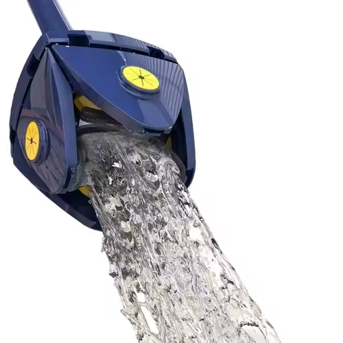 Home Floor Cleaning New Mopa Triangular Rotatable Cleaning Flat Mops Floor Wall Wiper Window Water Brush Clean Household