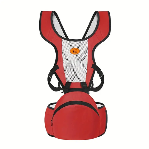 Sunygal Pink Youngsters Carrier Backpack - Versatile Front and Back Facing Design, Polyester, Adjustable Straps for Comfortable Youngsters Support, Ideal for Outdoor Use