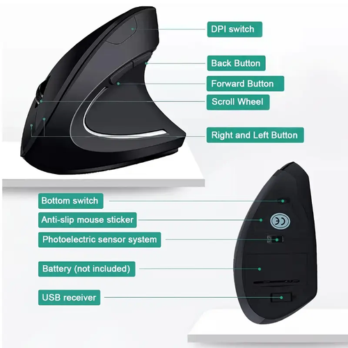 Ergonomic Vertical Mouse