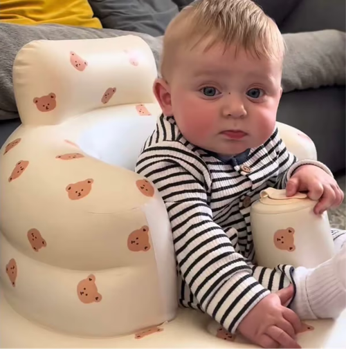 👶This inflatable baby seat is our favorite!!  fyp baby   babylove brothers twins