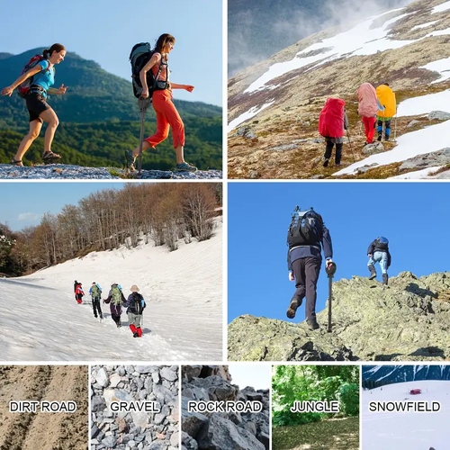 Quick Setup, Lightweight Aluminum Alloy, Ideal for Hiking, Camping, Fishing, and Outdoor Adventures, Camping Gear | Compact Stool | Durable Construction, Camping Stool, Portable Folding Chair Lightweight Compact, Walking Stick Chair, Chair That Becomes A Stick, Walking Stick With Seat, Folding Trekking Sticks