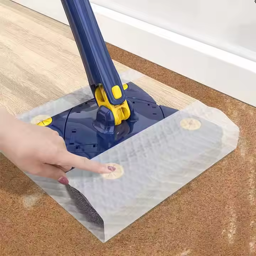 Home Floor Cleaning New Mopa Triangular Rotatable Cleaning Flat Mops Floor Wall Wiper Window Water Brush Clean Household