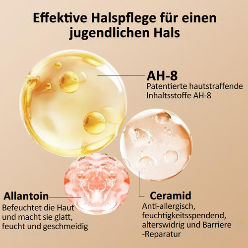 Straffende Hals- und Körpercreme für schlaffe Haut