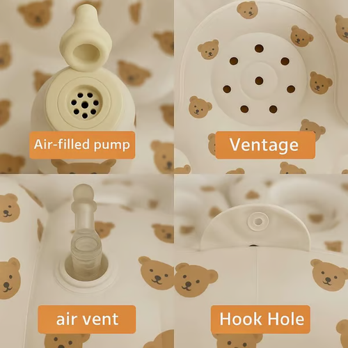 👶This inflatable baby seat is our favorite!!  fyp baby   babylove brothers twins