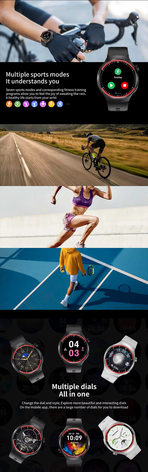 ✨Smart Bluetooth -Watch · Health Monitoring Watch