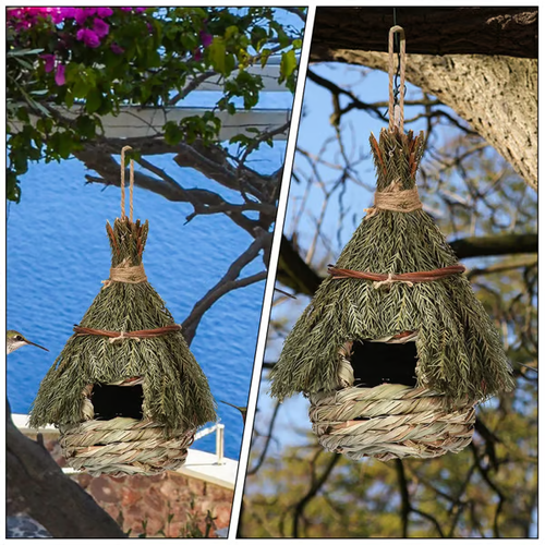 Hand-woven ventilated bird nest🐦