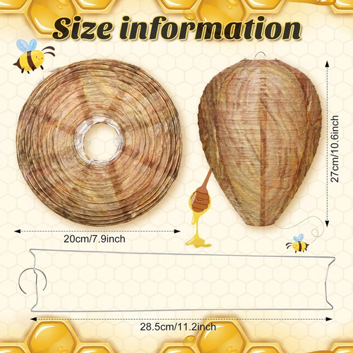 🔥Hot Sale 49% OFF🐝Natural Wasp Deterrent Hive