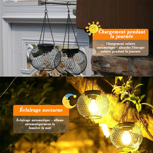 Suspension solaire d'extérieur