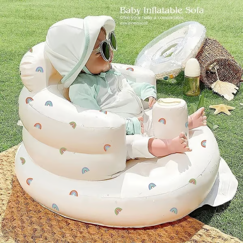 👶This inflatable baby seat is our favorite!!  fyp baby   babylove brothers twins