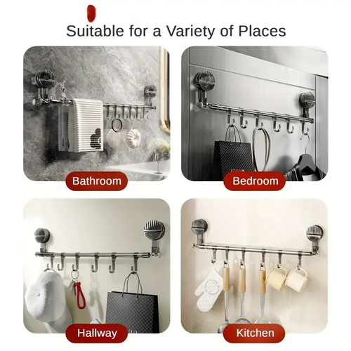 hot Sale - 49% OFF🔥🔥Adjustable Stainless Steel Towel Rack-🏆Buy More Save More