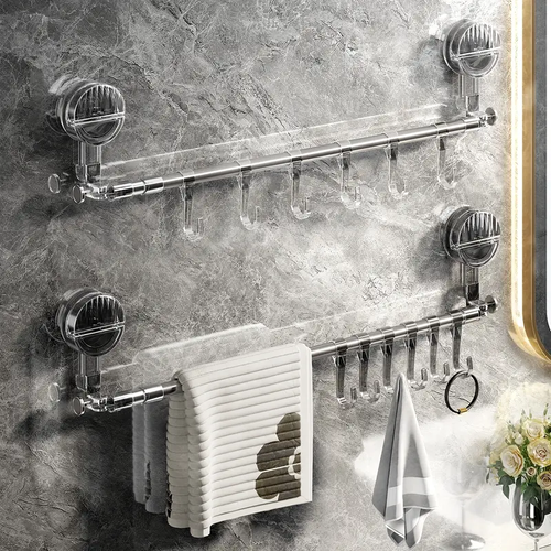 hot Sale - 49% OFF🔥🔥Adjustable Stainless Steel Towel Rack-🏆Buy More Save More