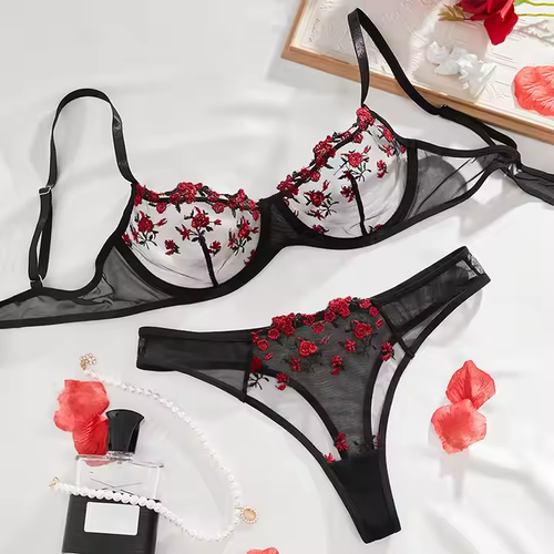 Three-point bra set