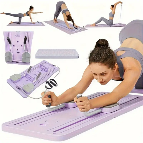 Multifunctional Abdominal Trainer, Home Pilates Board for Core Strength Training, Foldable Lightweight Fitness Equipment, Perfect for Christmas, Thanksgiving, and 11 Holidays