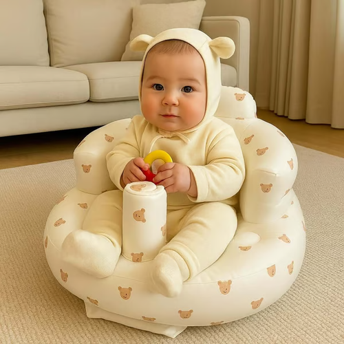 👶This inflatable baby seat is our favorite!!  fyp baby   babylove brothers twins