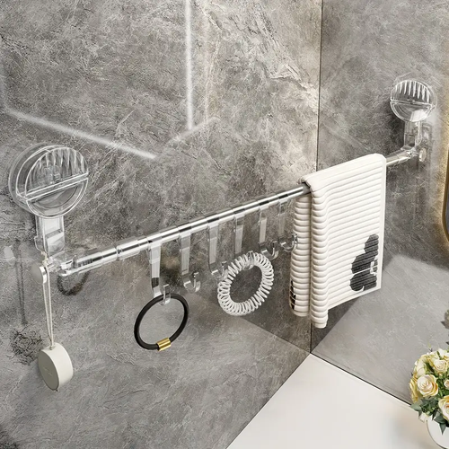 hot Sale - 49% OFF🔥🔥Adjustable Stainless Steel Towel Rack-🏆Buy More Save More