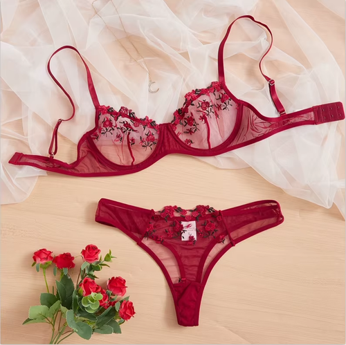 Three-point bra set
