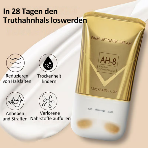 Straffende Hals- und Körpercreme für schlaffe Haut