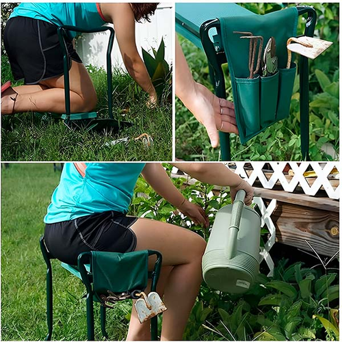 Assento de jardim com proteção de joelho | KNEEBENCH