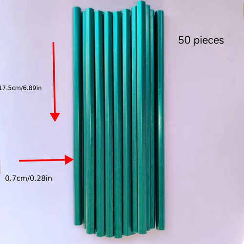 100 HB Wooden Pencils, Writing Stationery, Drawing Pencils, Hexagonal Small Green Pole Pencils