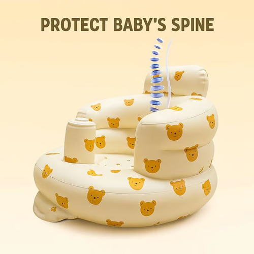 👶This inflatable baby seat is our favorite!!  fyp baby   babylove brothers twins