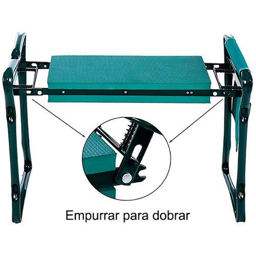 Assento de jardim com proteção de joelho | KNEEBENCH