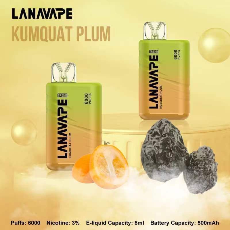 LANA BAR BC6000口 一次性電子煙 冰感導向設計 清爽設備