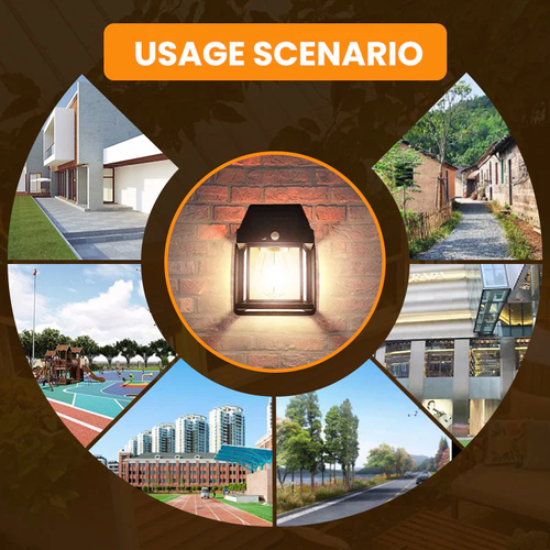 Solar Tungsten Wall Light