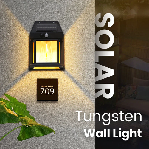 Solar Tungsten Wall Light
