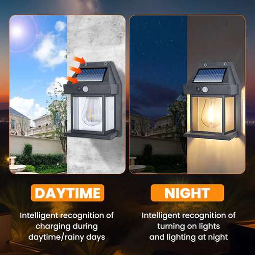 Solar Tungsten Wall Light