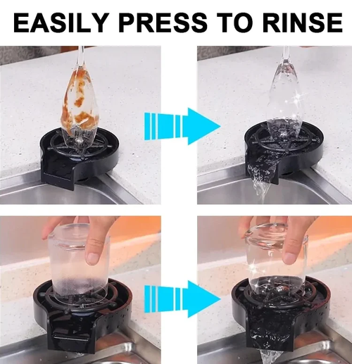 kitchen sink glass riser bar Cup Cleaner