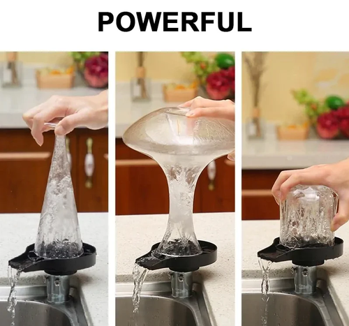 kitchen sink glass riser bar Cup Cleaner
