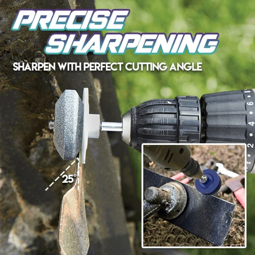 🔥2024 HOT SALE🔥🔥 PROMOTION - Lawnmower Dull Blade Sharpener