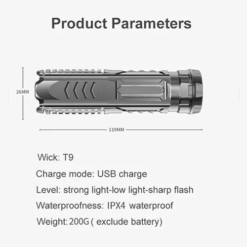 Germany New Technology🔦Multifunctional Rechargeable Flashlight