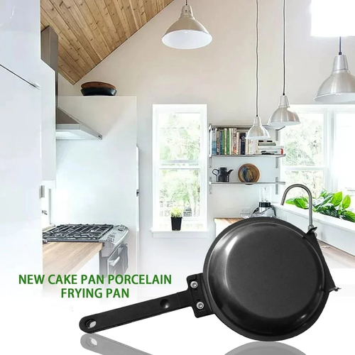 -Sided Non-Stick Frying Pan! Cook Hassle-Free 👨‍🍳🍳