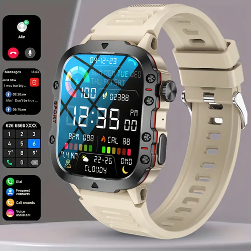 🔥 Free Shipping 🔥 Rugged Outdoor Smart Watch - 100+ Sports Modes