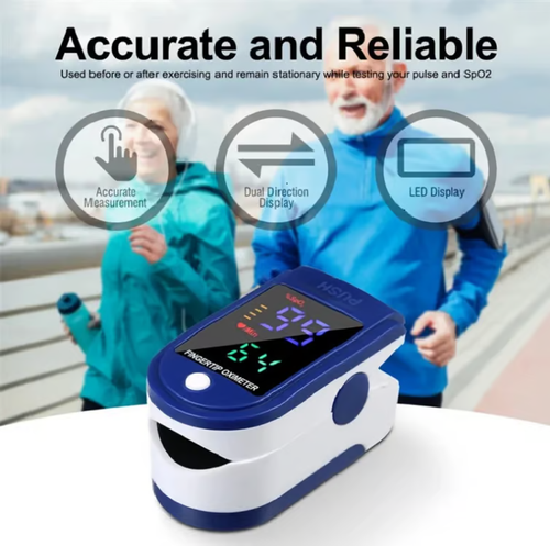 🔥fingertip oximeter(Required for oxygen monitoring)