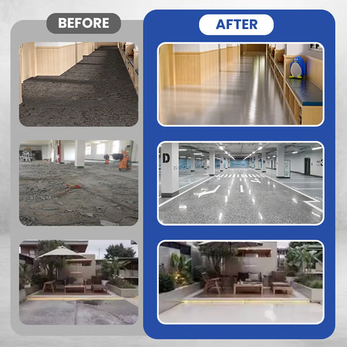 🔥Last Day 48% OFF🔥High Gloss Effect Epoxy Floor Coating with Marble