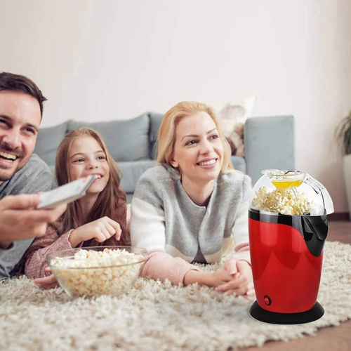 Vibespire™ Hot Air ElectricPopcorn Machine – Oil-Free, Fast & Healthy Snacks at Home